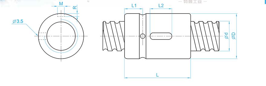 TBI SCI03204-4 tbi滚珠丝杆的规格表说明