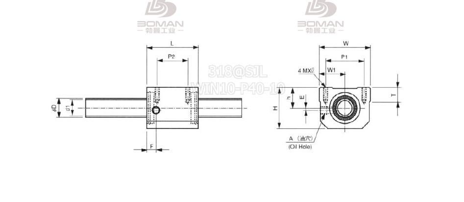 TSK RBSC3210-5.3 日本tsk丝杆价格